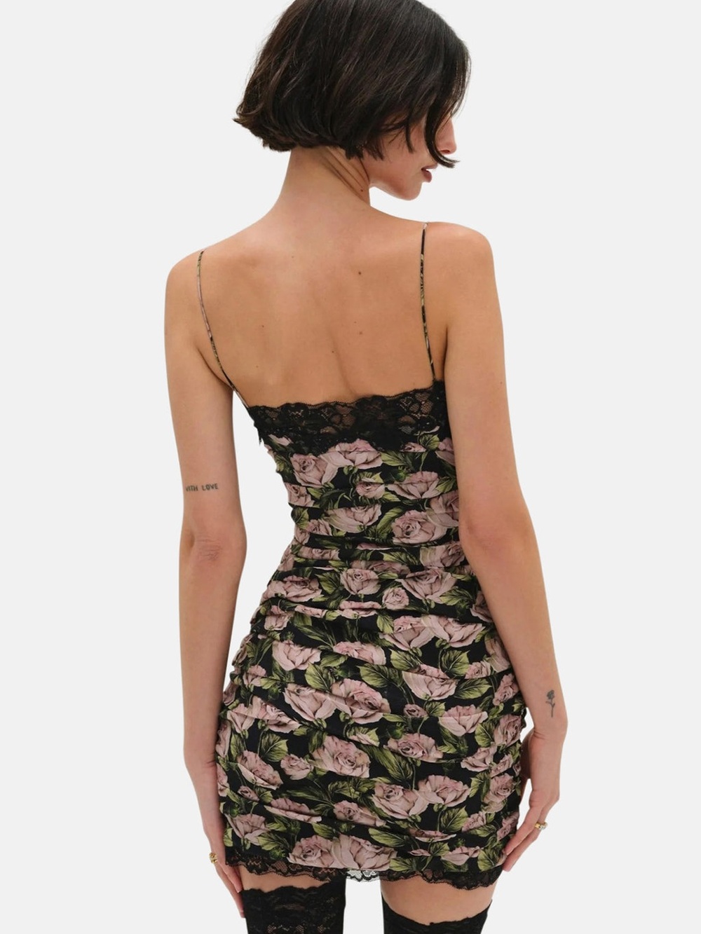 For Love and Lemons Rose Dress with Lace Trim - NWT - Picture 2 of 10